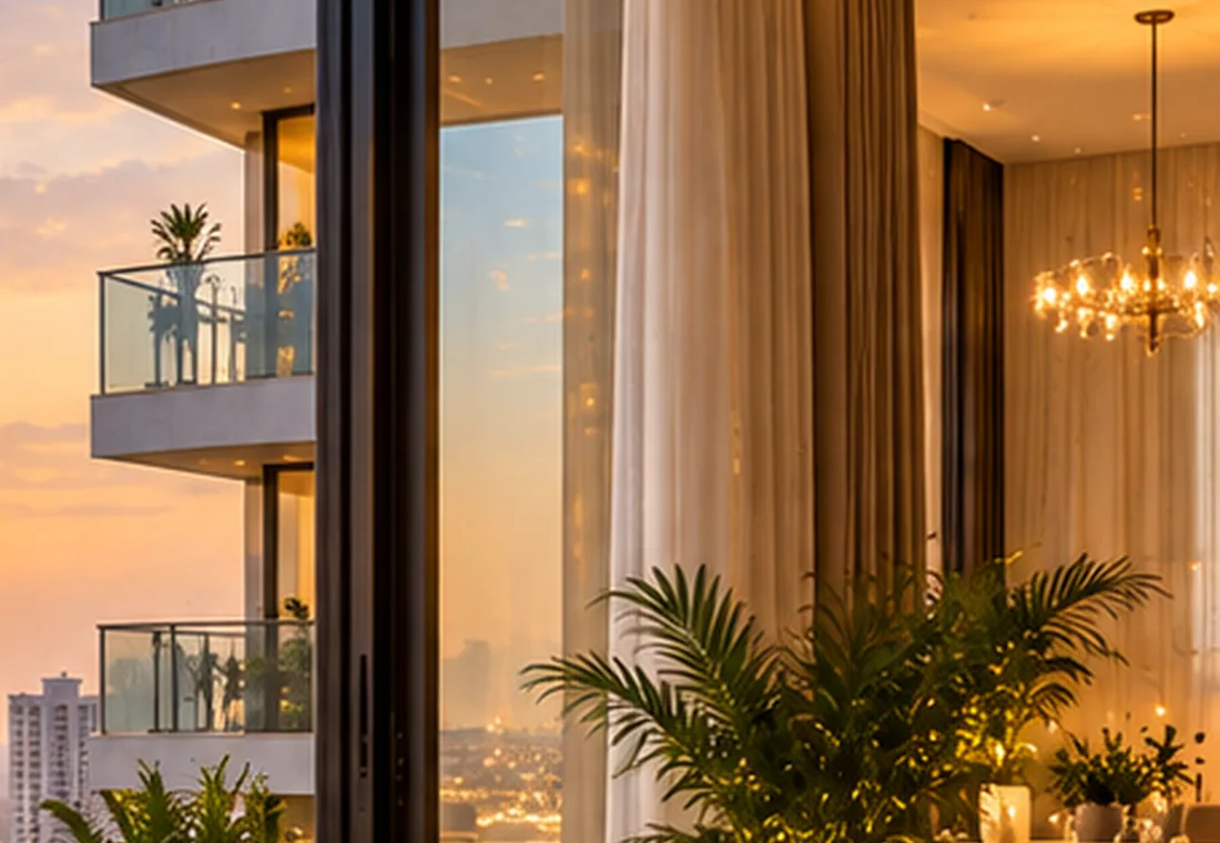 Premium apartment living with city views